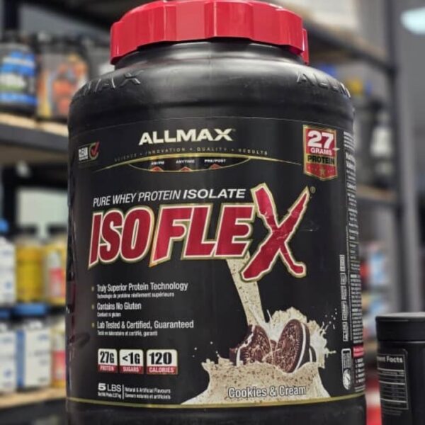 پروتئین وی ایزوله آلمکس اصل ISOFLEX ALLMAX