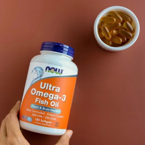 اولترا امگا 3 ناو 180 عددی NOW Foods Ultra Omega 3