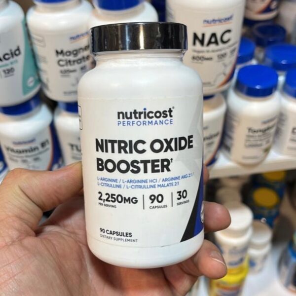 نیتریک وکسید بوستر نوتریکاست (Nitric Oxide Booster) 90 کپسول