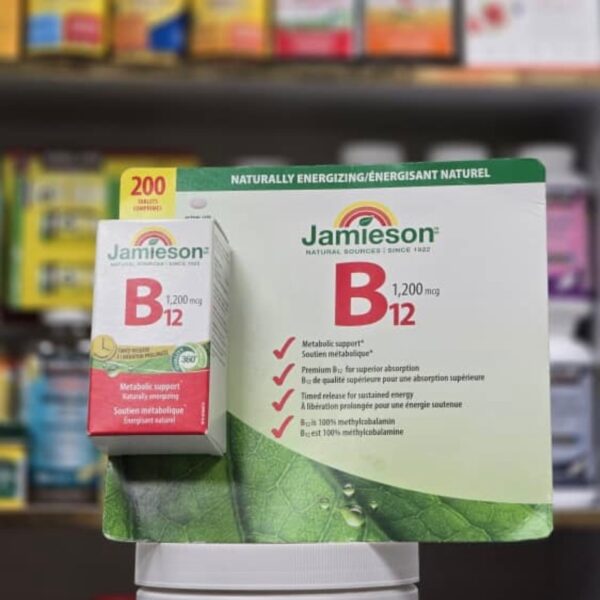 Jamieson Vitamin B12 1,200 mcg Timed Release ویتامین ب12 جمیسون