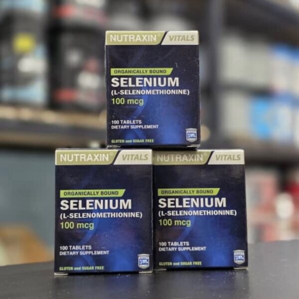 سلنیوم نوتراکسین ۱۰۰mg بسته 100عددیNutraxin Selenium
