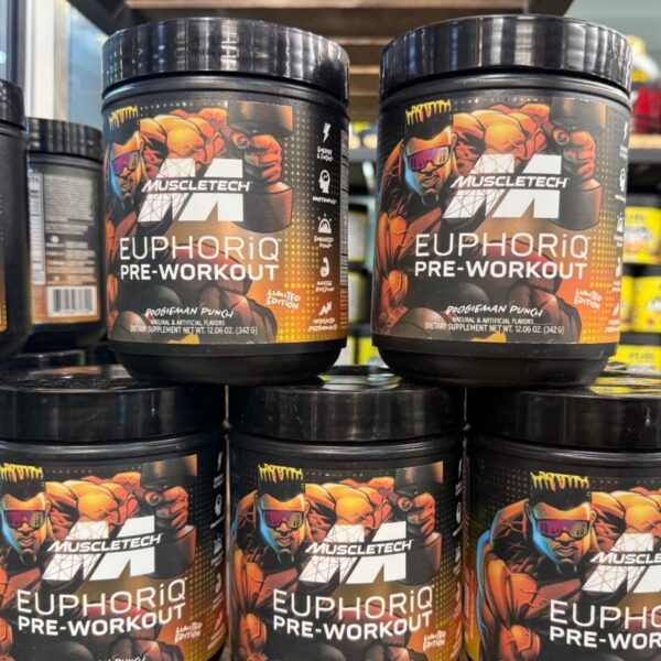 EuphoriQ Pre-Workout مکمل پمپ ماسل جدید 342 گرم